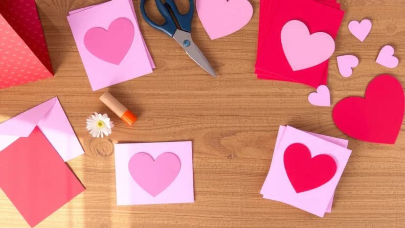 Alla hjärtans dag kort för kärleken